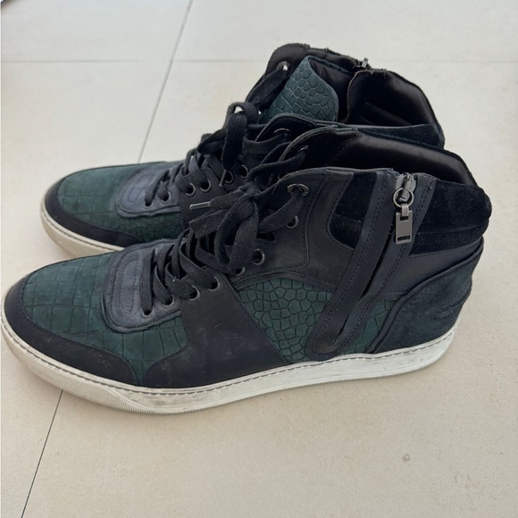 Lanvin Multi-Color Leather High Tops in good condition - Picture 7 of 9